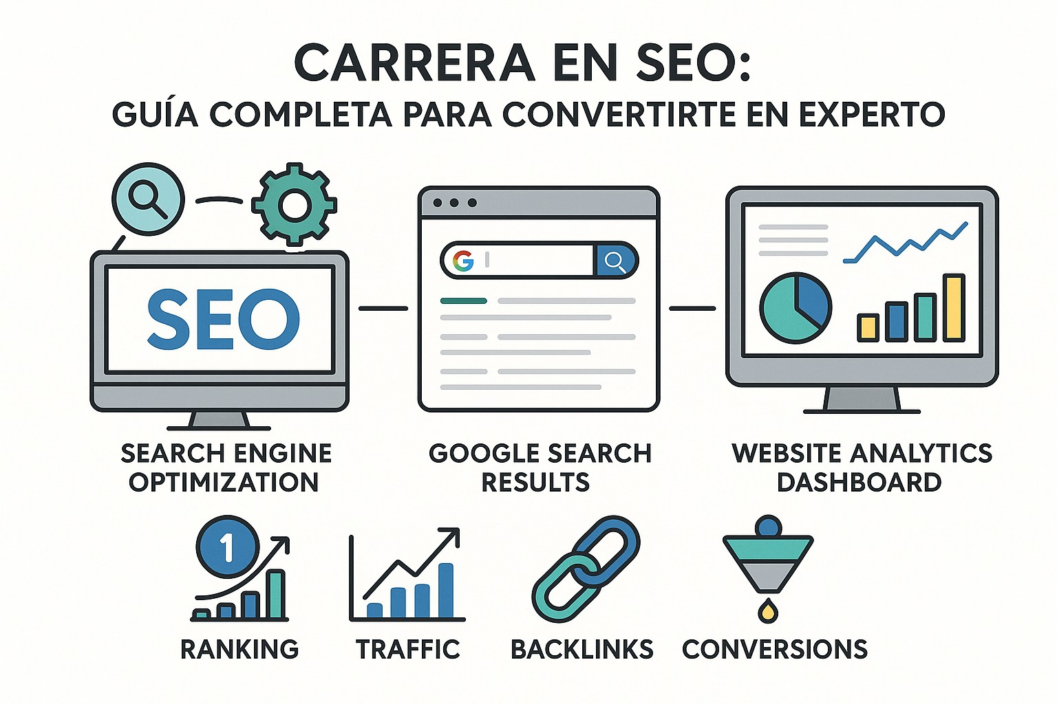Perfil del especialista SEO 2026: competencias técnicas, herramientas dominadas y tipos de empleadores