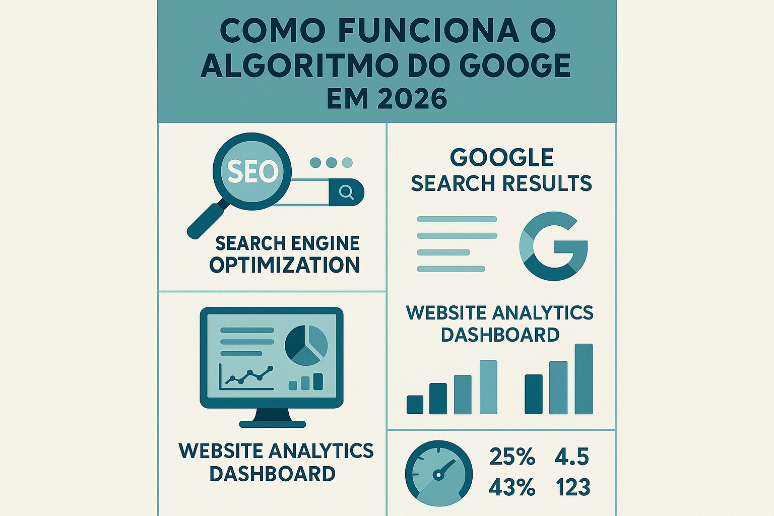 Infografía: como funciona algoritmo google
