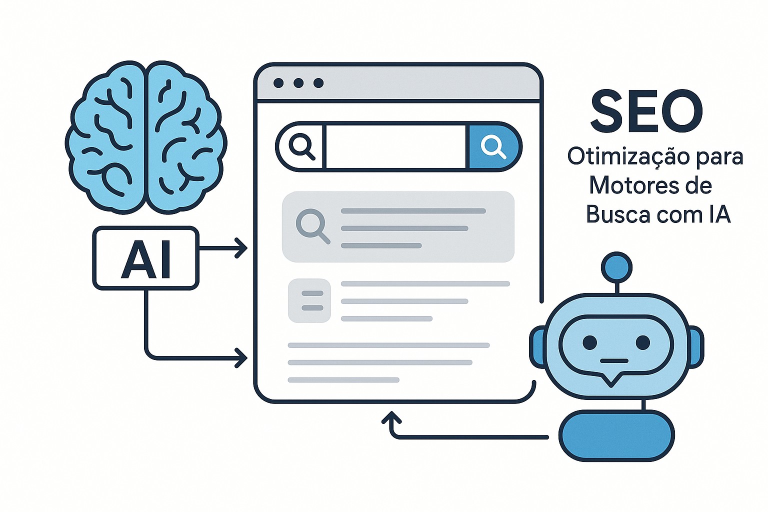 Diagrama sobre geo otimizacao motores ia