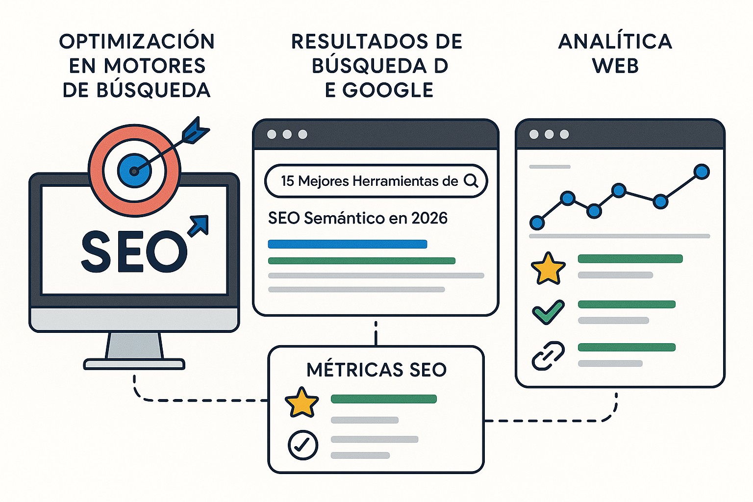 Comparativa de herramientas de SEO semántico 2026: funcionalidades, precios y casos de uso por especialización