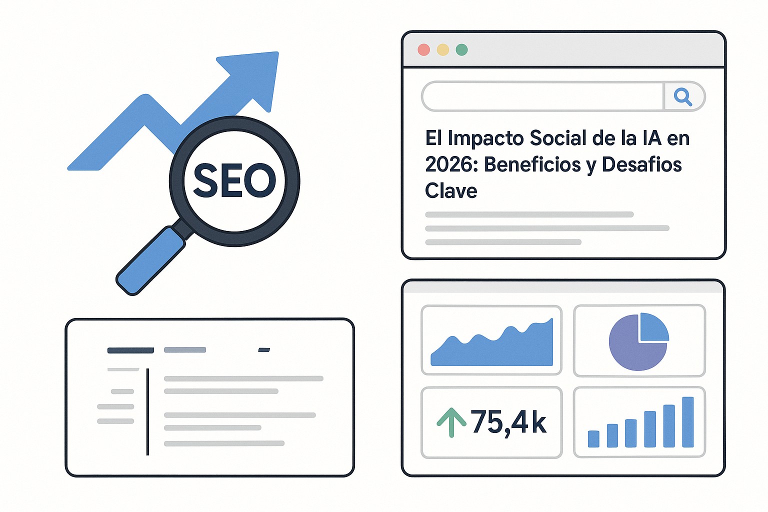 Esquema de riesgos éticos de la IA: sesgo algorítmico, privacidad y rendición de cuentas
