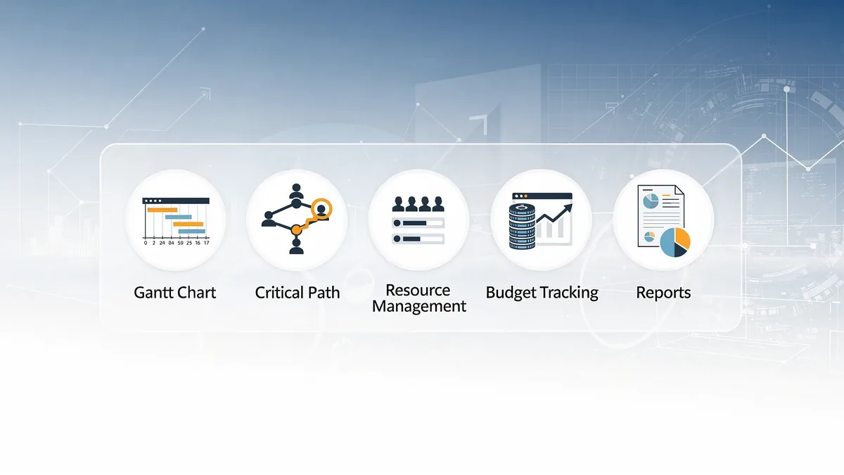 Funcionalidades clave de Microsoft Project