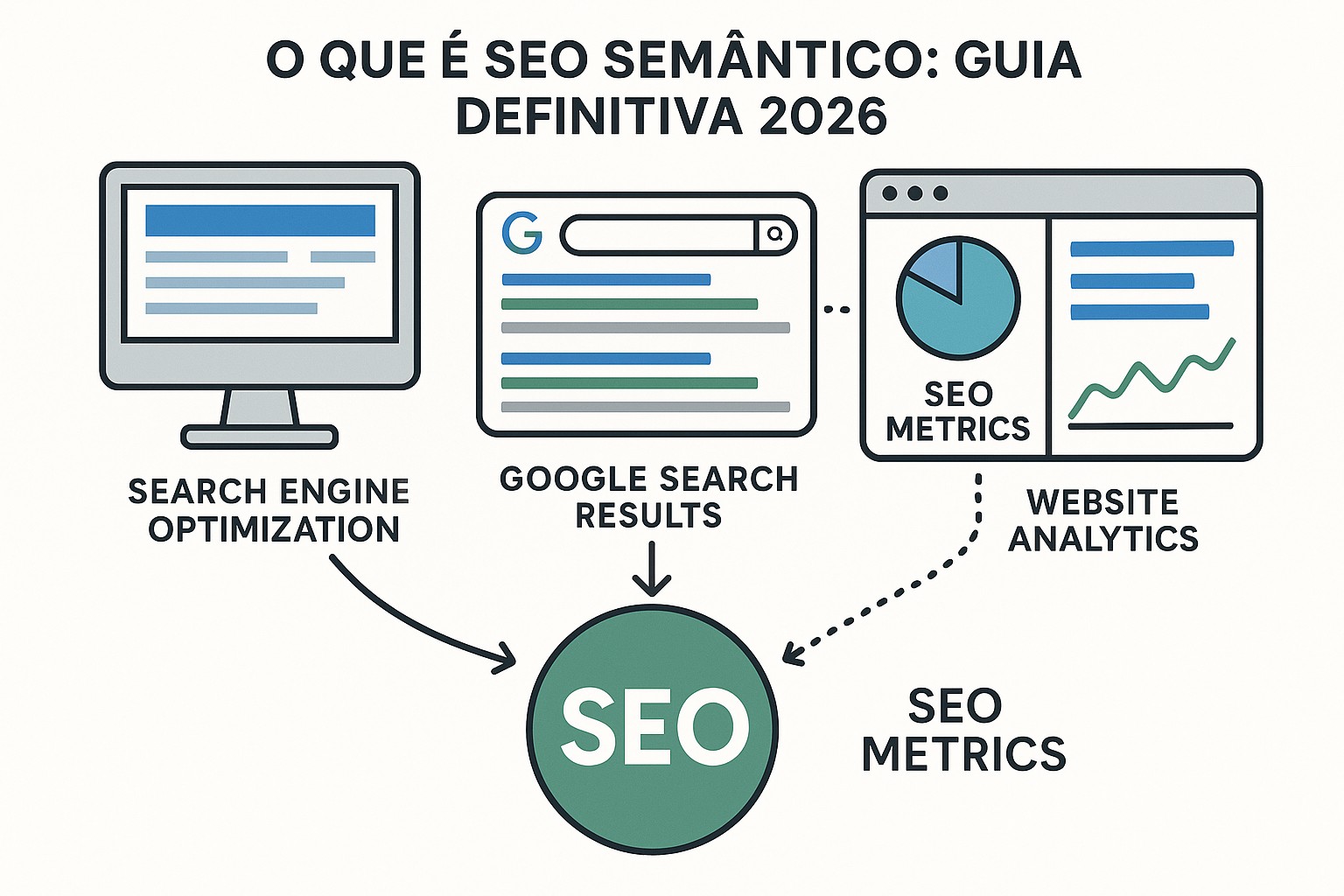 Diagrama sobre o que e seo semantico