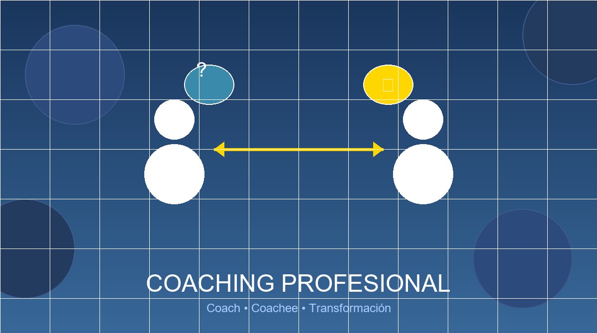 Sesión de coaching profesional entre coach y cliente en oficina moderna