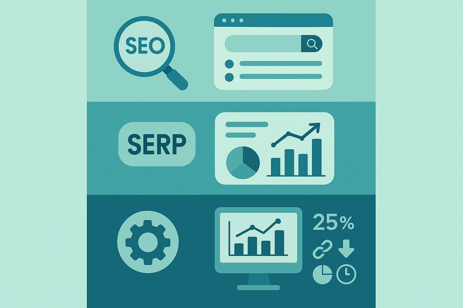 Infografía: conceptos clave de SEO On-Page y Off-Page: Diferencias y Estrategias Clave para un Posicionamiento Integral