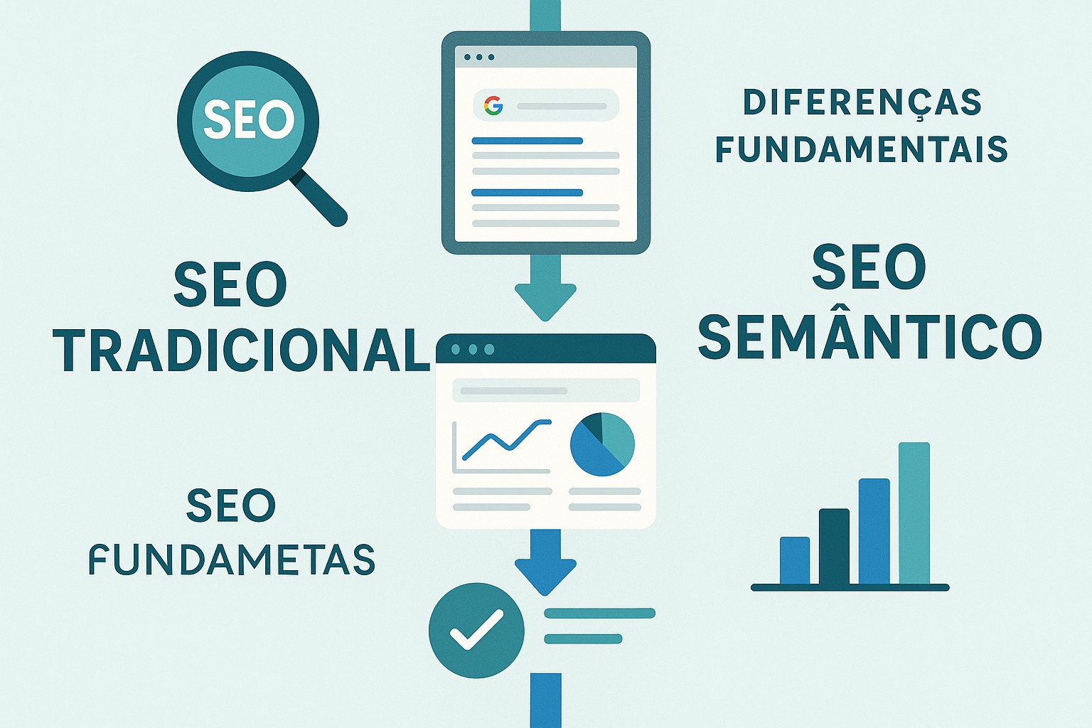 Infografía: seo tradicional vs semantico