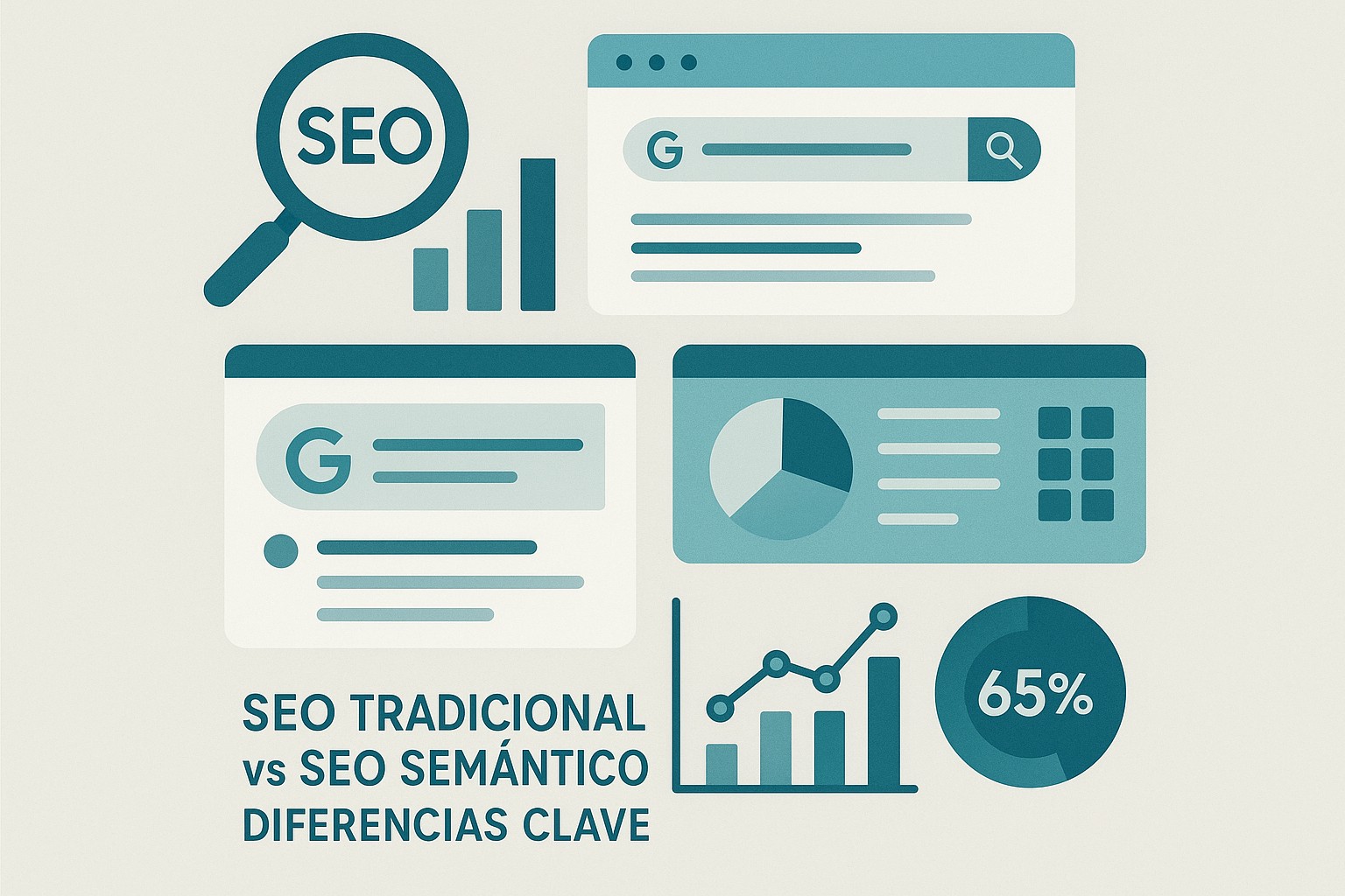 Infografía: seo vs seo semantico