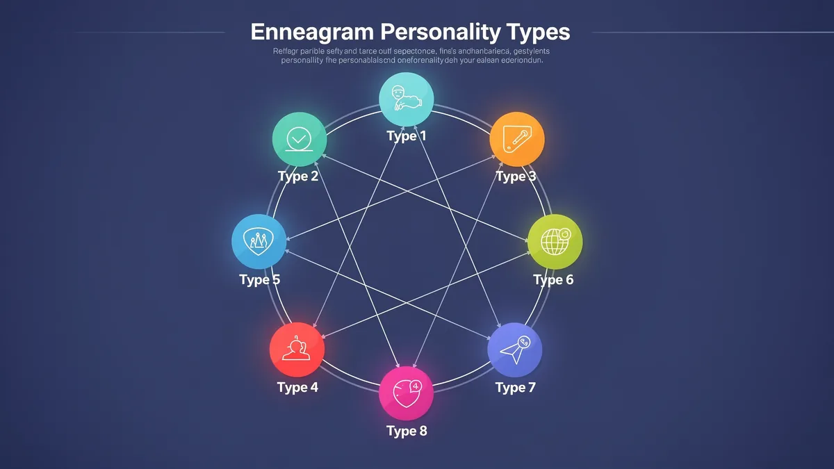 Los 9 Tipos de Personalidad del Eneagrama: Guía Visual y Comparativa